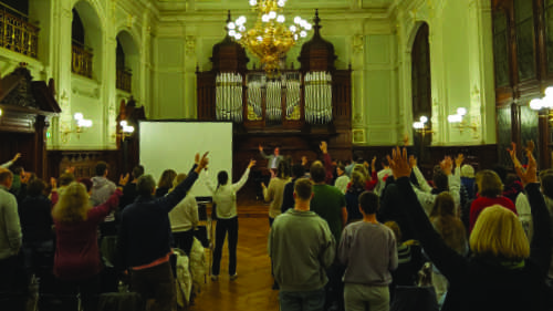 Eröffnungsgottesdienst in Anaberg